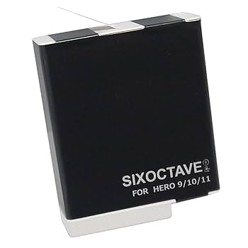 Amazon | SIXOCTAVE 2個セット 大容量1730mAh ゴープロ HERO 12